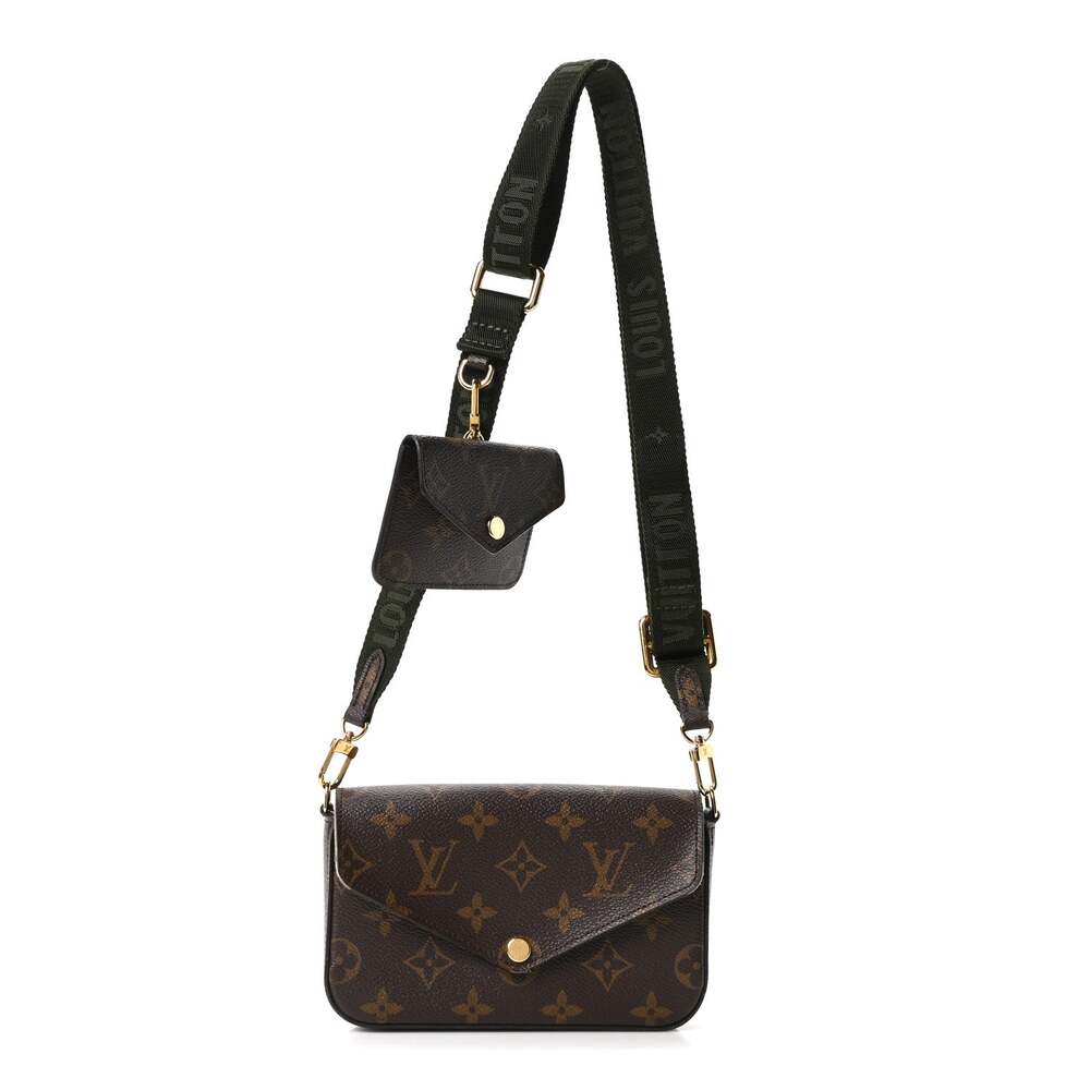 Louis Vuitton Felicie Strap & Go Kaki #261430L12B